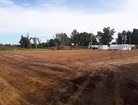 Vista panorámica del parque solar